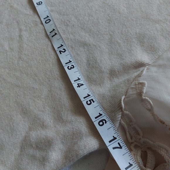 ANTHROPOLOGIE "SIONI" EYELET PUFF SLEEVE SWEATER NWT - Picture 11 of 16